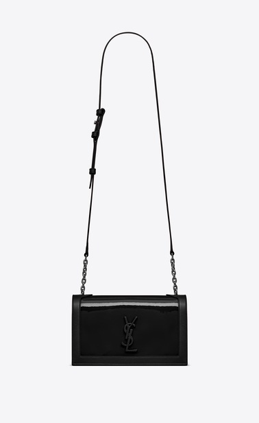 BOOK BAG aus schwarzem Lackleder – E-Shop-Exklusivität